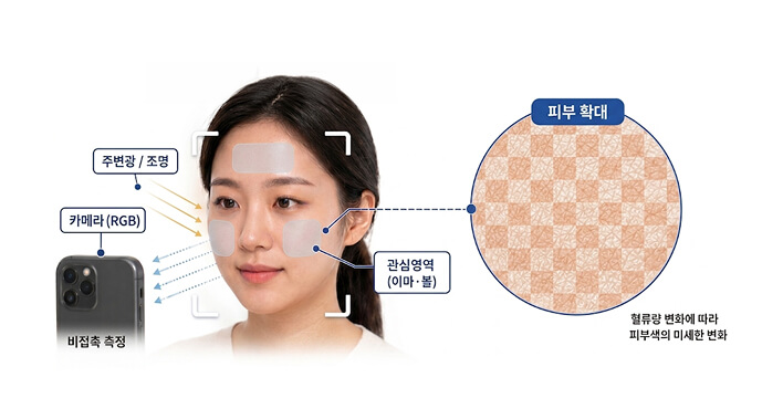 Remote PPG(rPPG) 기술